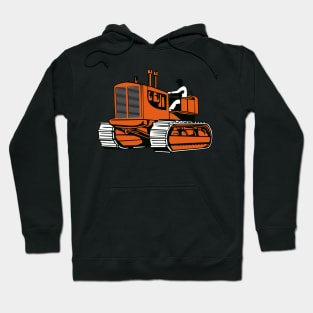 Vintage Tractor Retro Hoodie